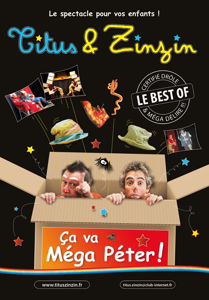 TITUS & ZINZIN, LE BEST OUF : ÇA VA MÉGA PÉTER !