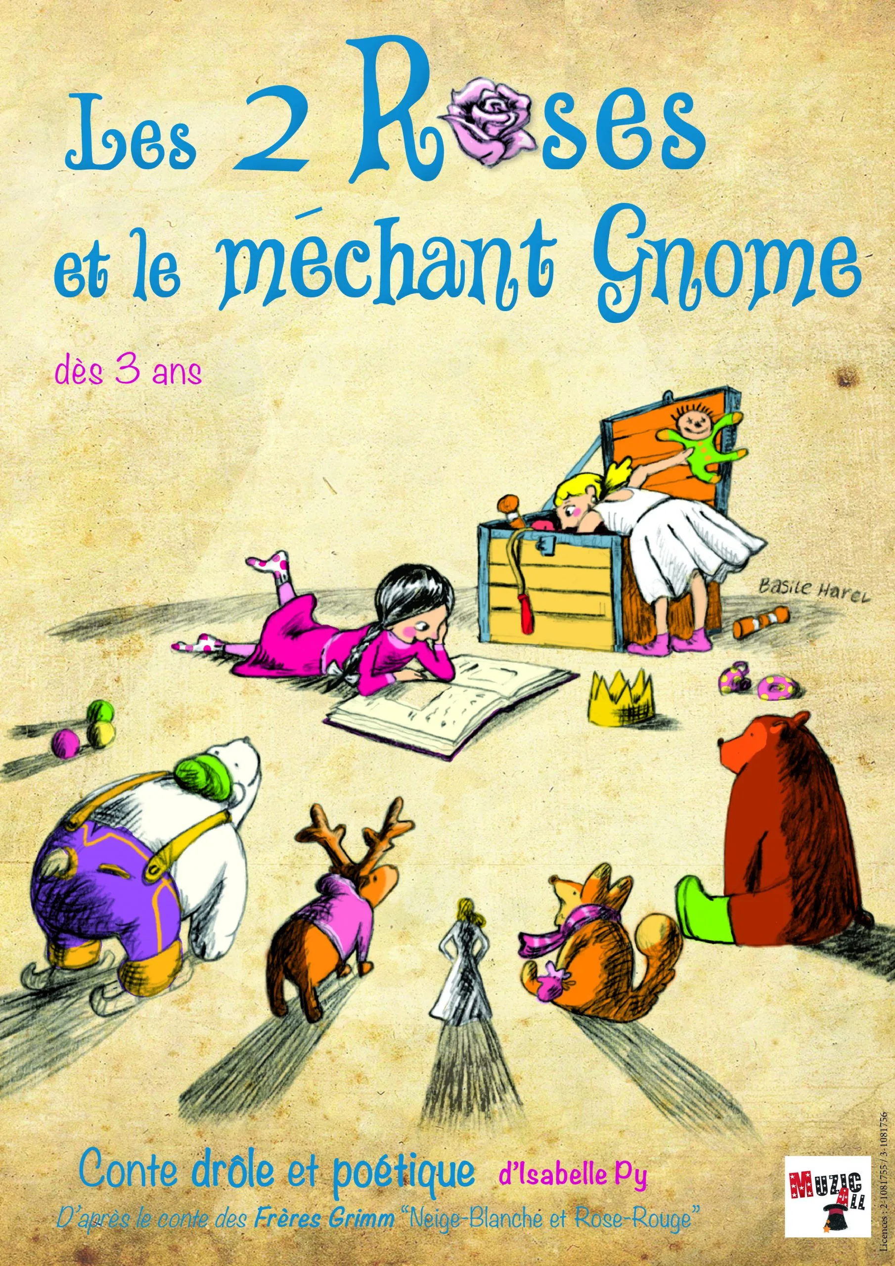LES 2 ROSES ET LE MÉCHANT GNOME