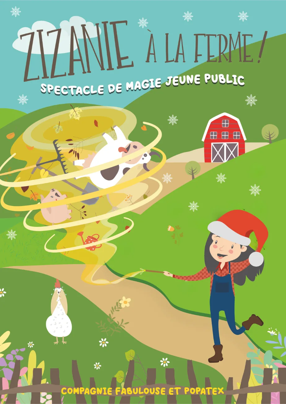 ZIZANIE A LA FERME DE NOËL