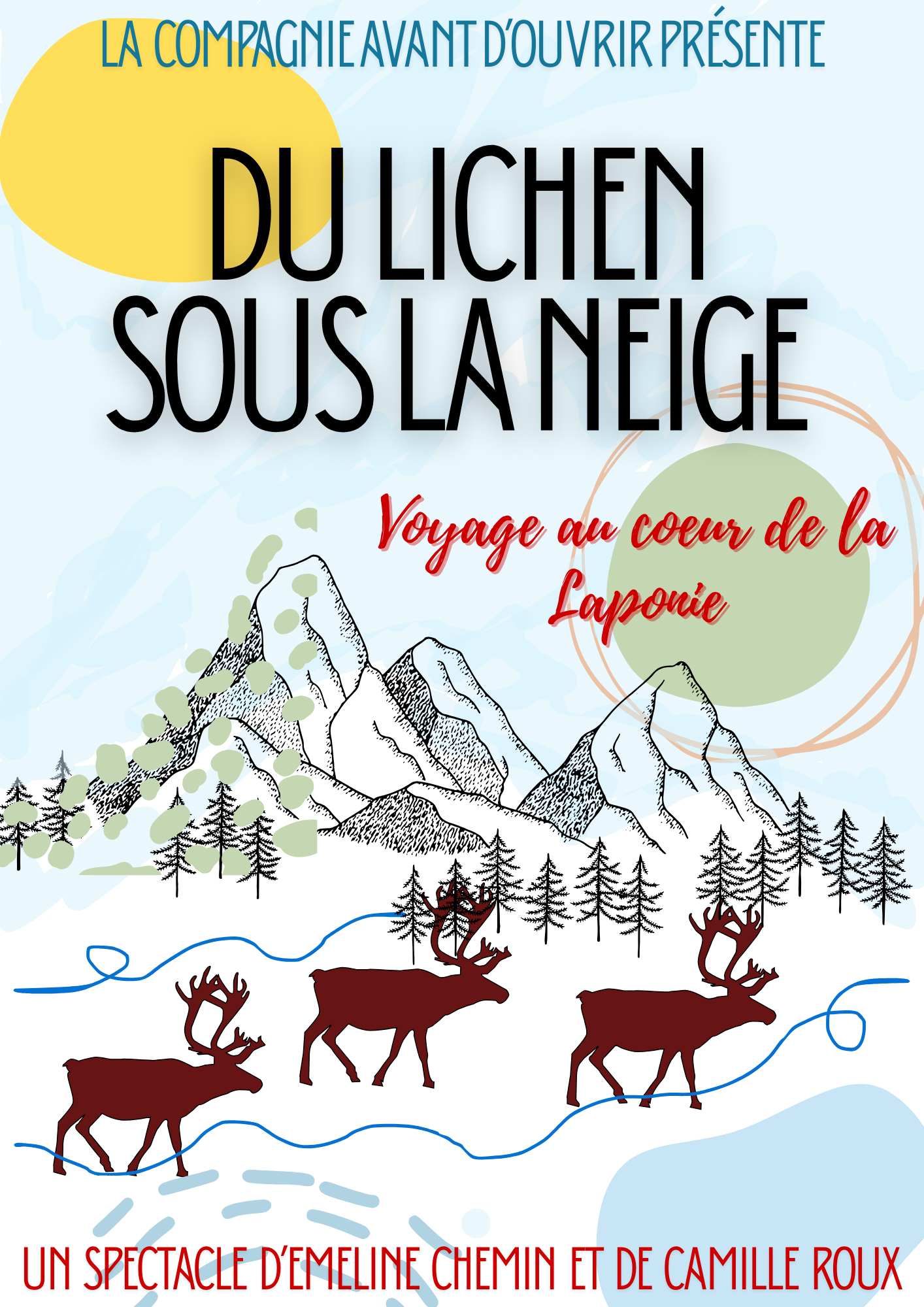 DU LICHEN SOUS LA NEIGE